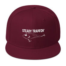 Load image into Gallery viewer, Steady Trappin&#39; Flat Bill Snapback
