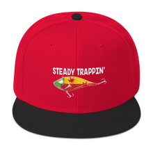 Load image into Gallery viewer, Steady Trappin&#39; Rasta Edition Flat Bill Snapback