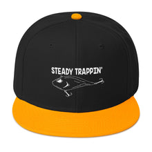 Load image into Gallery viewer, Steady Trappin&#39; Flat Bill Snapback