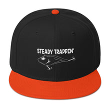 Load image into Gallery viewer, Steady Trappin&#39; Flat Bill Snapback