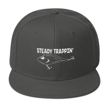 Load image into Gallery viewer, Steady Trappin&#39; Flat Bill Snapback