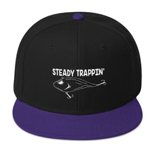 Load image into Gallery viewer, Steady Trappin&#39; Flat Bill Snapback