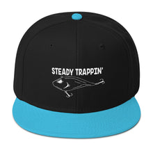 Load image into Gallery viewer, Steady Trappin&#39; Flat Bill Snapback