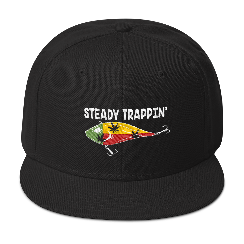 Steady Trappin' Rasta Edition Flat Bill Snapback