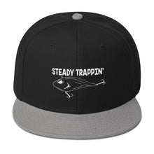 Load image into Gallery viewer, Steady Trappin&#39; Flat Bill Snapback