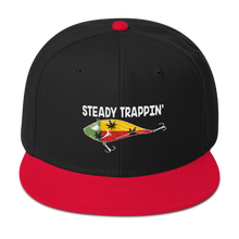 Load image into Gallery viewer, Steady Trappin&#39; Rasta Edition Flat Bill Snapback