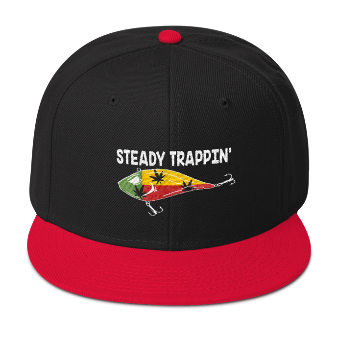 Steady Trappin' Rasta Edition Flat Bill Snapback
