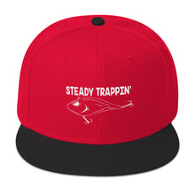 Load image into Gallery viewer, Steady Trappin&#39; Flat Bill Snapback
