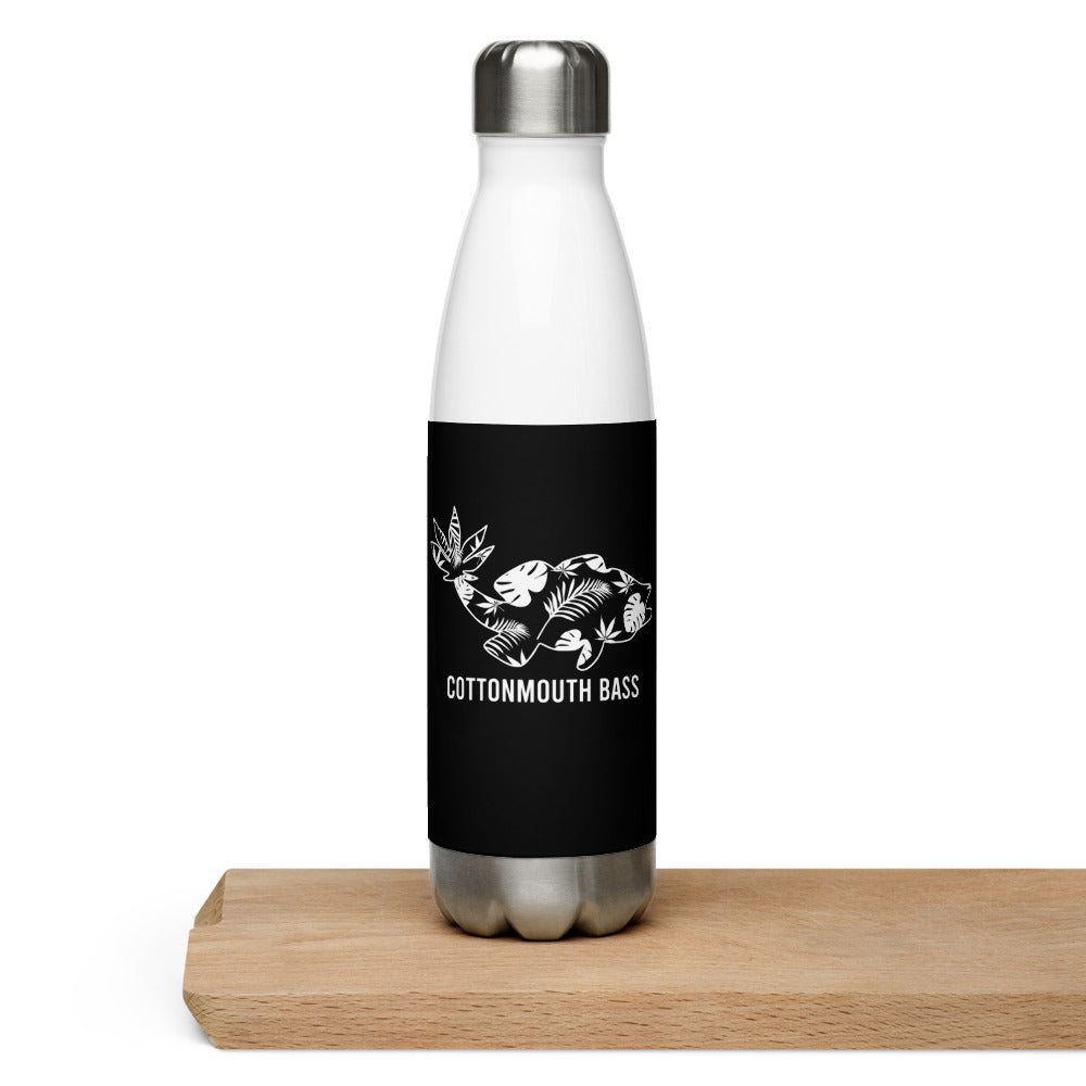 Stainless Steel Water Bottle Tropical Fish Logo